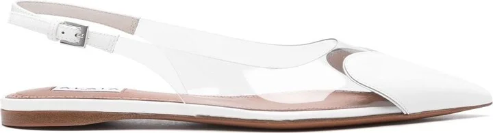 Alaïa Le Coeur Slingback Flats