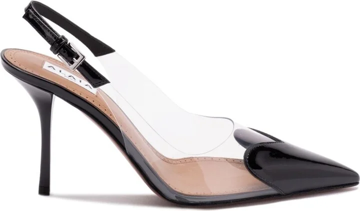 Alaïa Le Coeur Slingback Pums