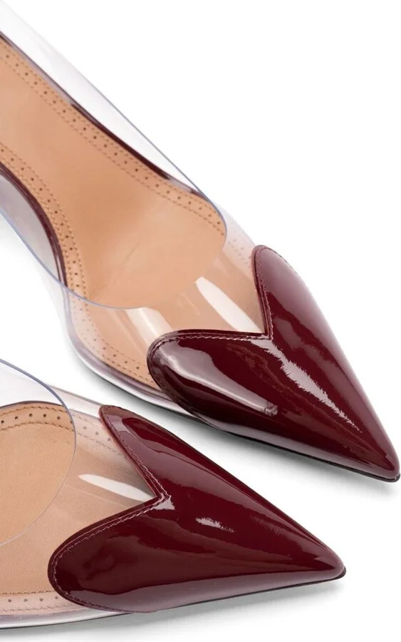 Alaïa Le Cœur Slingbacks In Patent Leather Shoes - Image 2