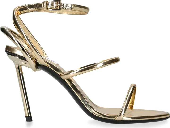 Alaïa Leather Heeled Sandals 90