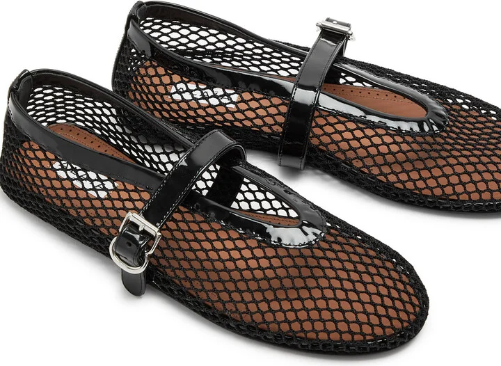 Alaïa Mesh Ballet Flats - Image 3