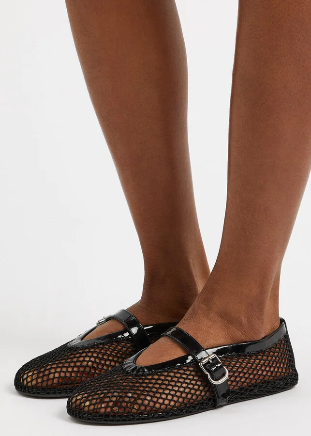 Alaïa Mesh Ballet Flats - Image 5