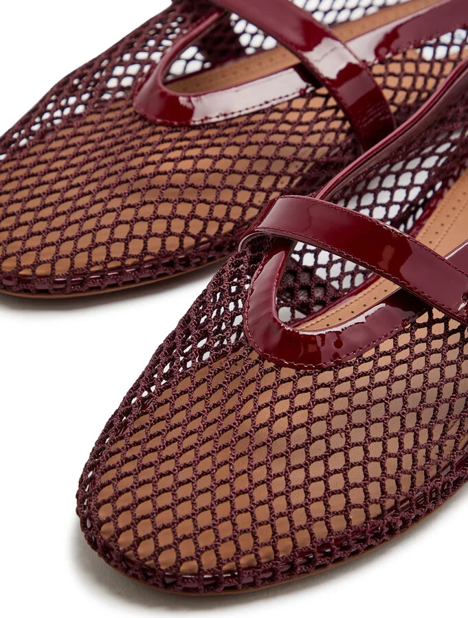 Alaïa Mesh Ballet Flats - Image 7