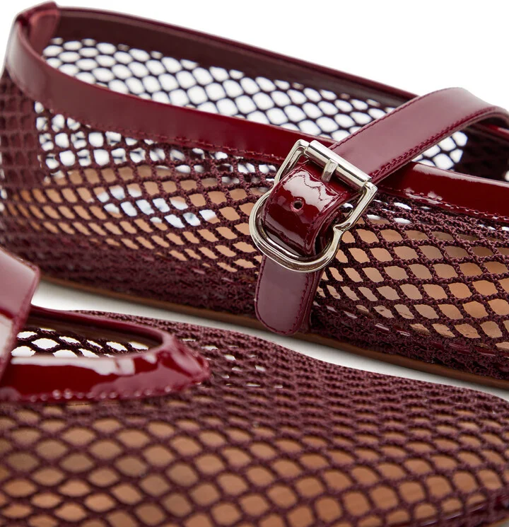 Alaïa Mesh Ballet Flats - Image 8