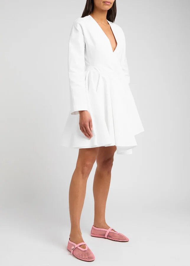 Alaïa Mesh Ballet Flats - Image 5