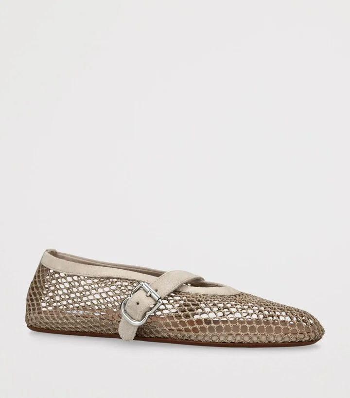 Alaïa Mesh Ballet Flats - Image 3