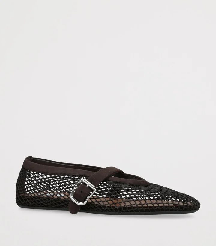 Alaïa Mesh Ballet Flats - Image 3