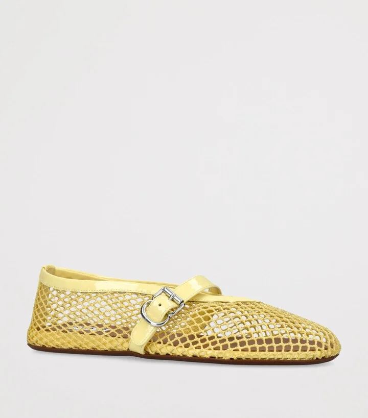 Alaïa Mesh Ballet Flats - Image 3