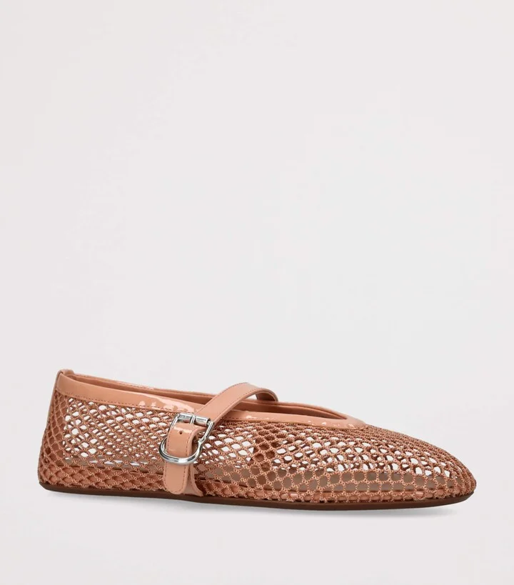 Alaïa Mesh Ballet Flats - Image 3