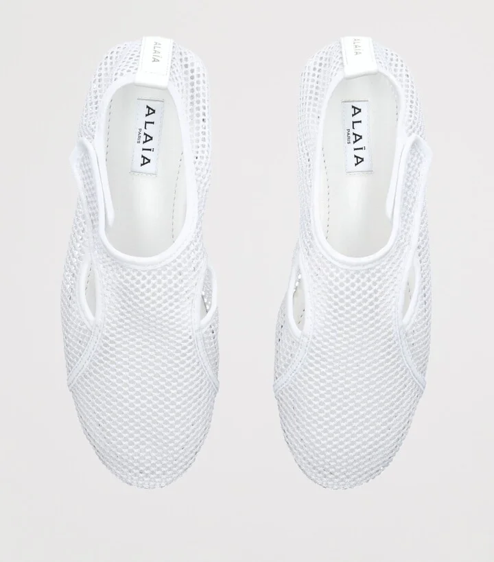 Alaïa Mesh Ballet Flats - Image 4