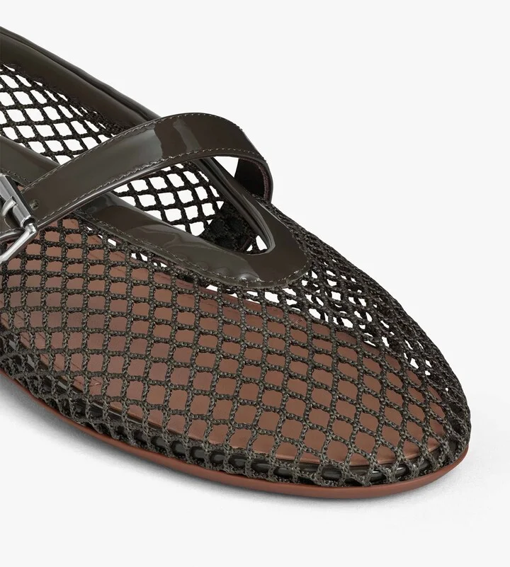 Alaïa Mesh Ballet Flats - Image 4