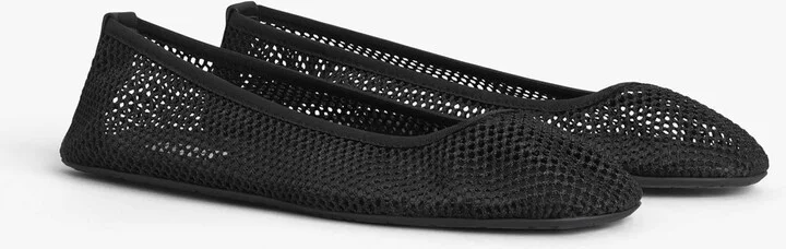 Alaïa Mesh Slip-On Ballet Flats - Image 3