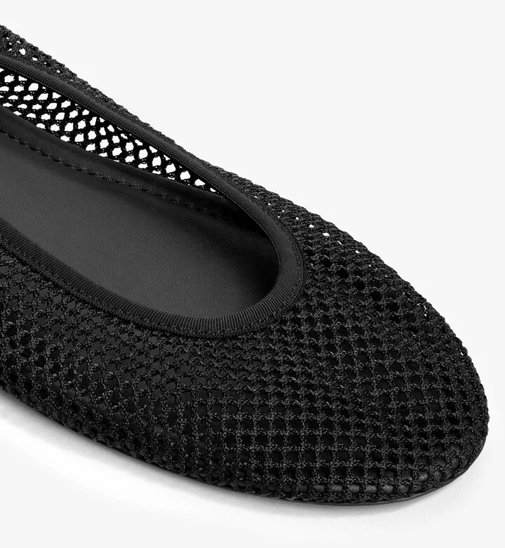 Alaïa Mesh Slip-On Ballet Flats - Image 4
