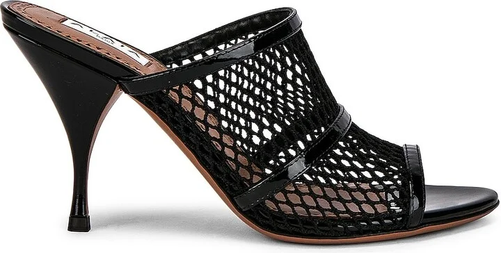 ALAÏA Net Heels in Black