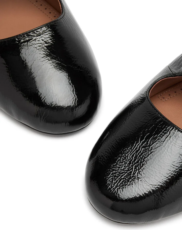 Alaïa Patent Leather Ballet Flats - Image 3