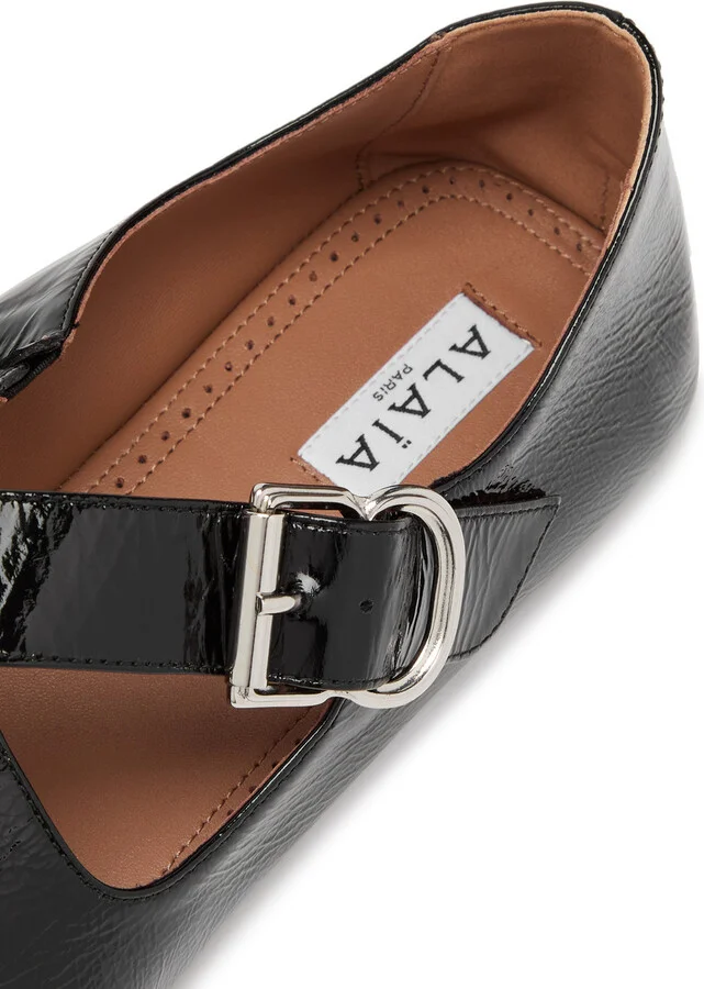 Alaïa Patent Leather Ballet Flats - Image 4