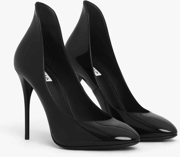 Alaïa Patent Leather Decollete Pumps 110 - Image 3