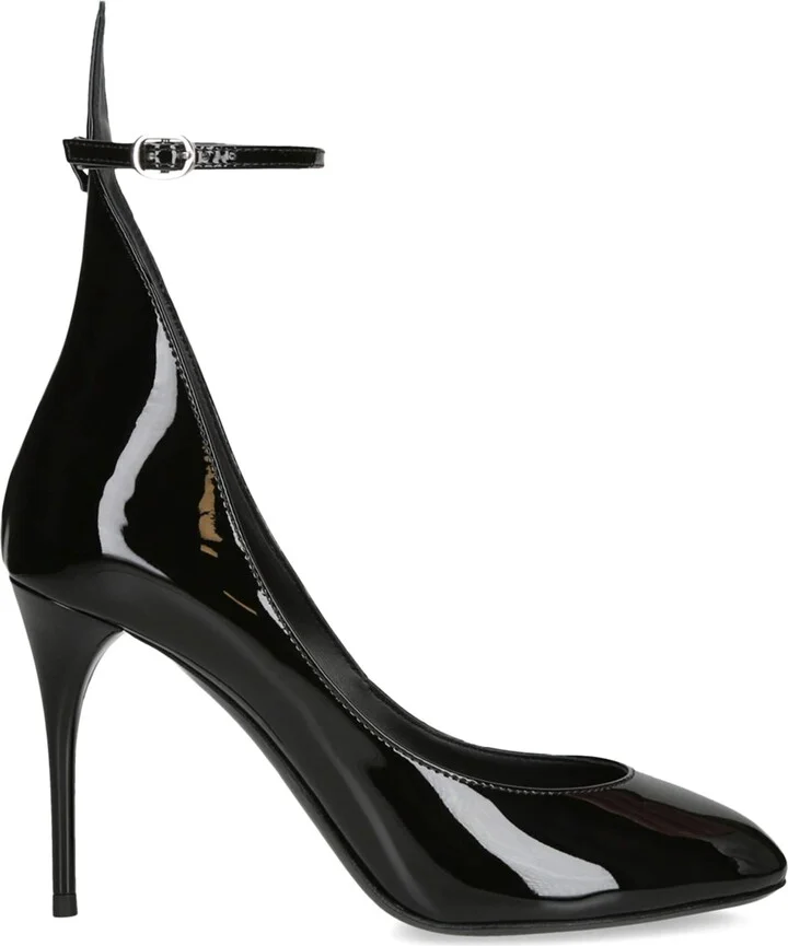 Alaïa Patent Leather Decollete Pumps 90