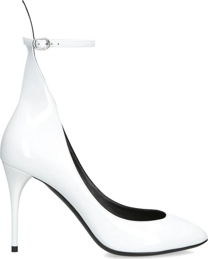Alaïa Patent Leather Decollete Pumps 90