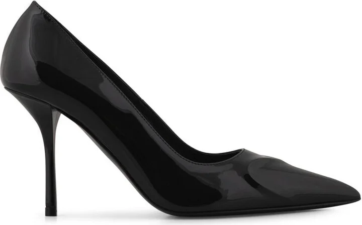 Alaïa Patent Leather Le Cœur 3D Pumps Shoes