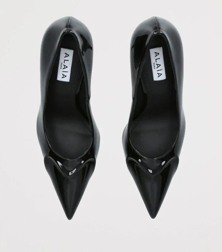 Alaïa Patent Leather Pumps 90 - Image 3