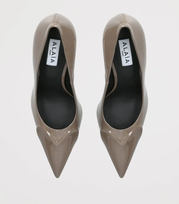 Alaïa Patent Leather Pumps 90 - Image 3