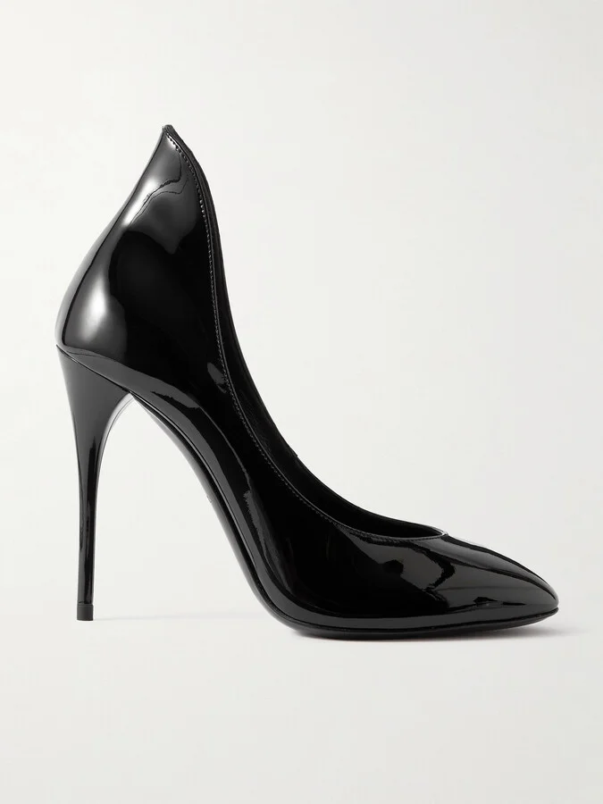 Alaïa - Patent-leather Pumps - Black