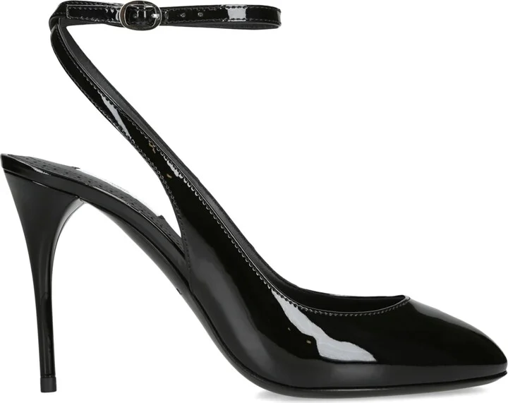 Alaïa Patent Leather Slingback Pumps 90