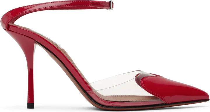 ALAÏA Red 'Le Cœur' Heels