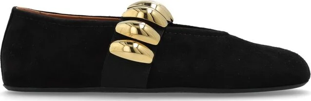 Alaïa Round Toe Ballet Flats