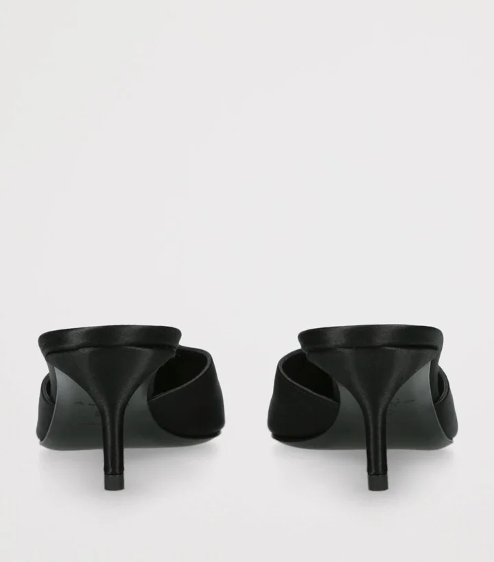 Alaïa Satin Heeled Mules 55 - Image 2