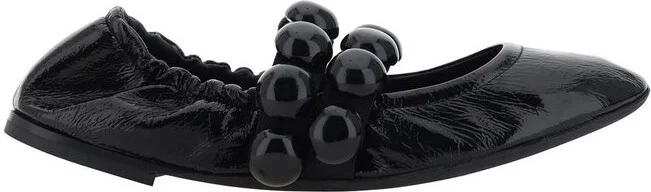 Alaïa Sphere Ballet Flat Shoes