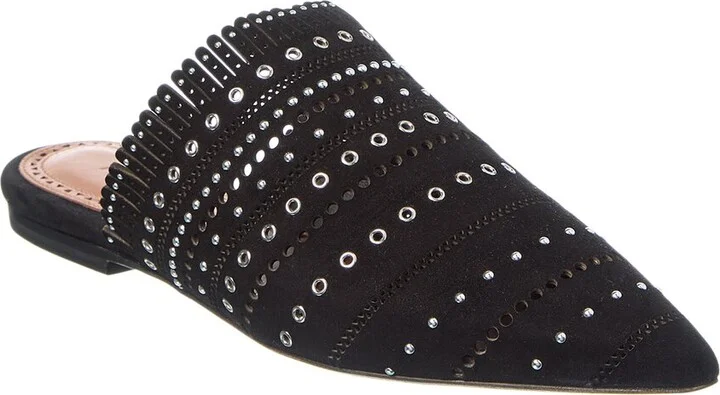 Alaia Suede Mule
