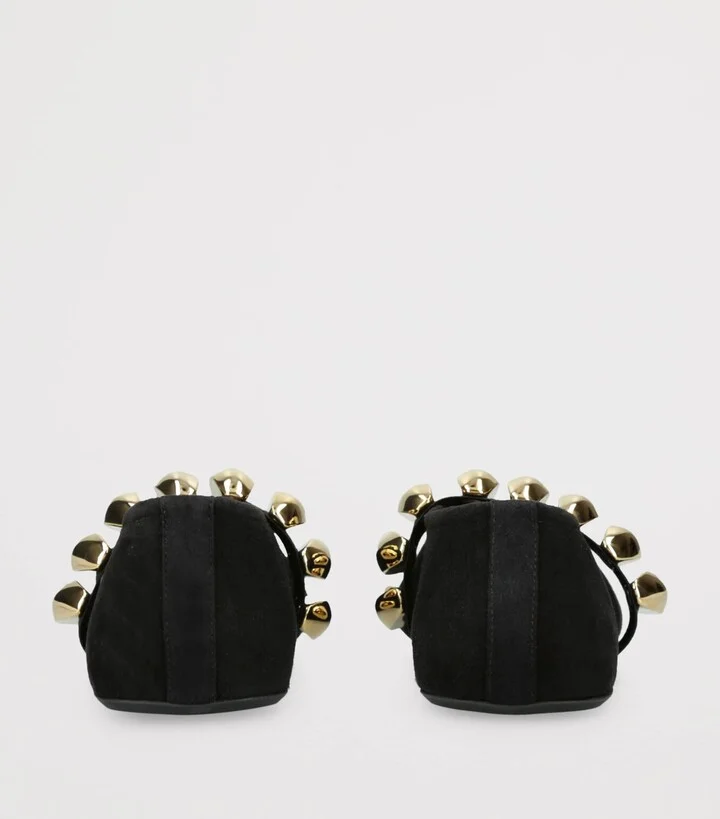 Alaïa Suede Pebble Ballet Flats - Image 2