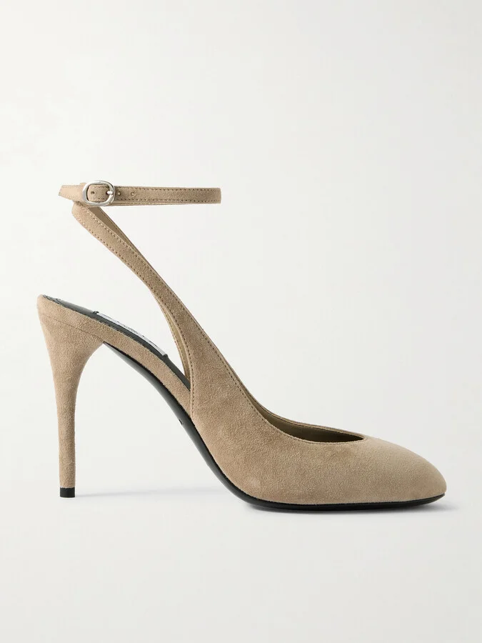 Alaïa - Suede Pumps - Neutrals