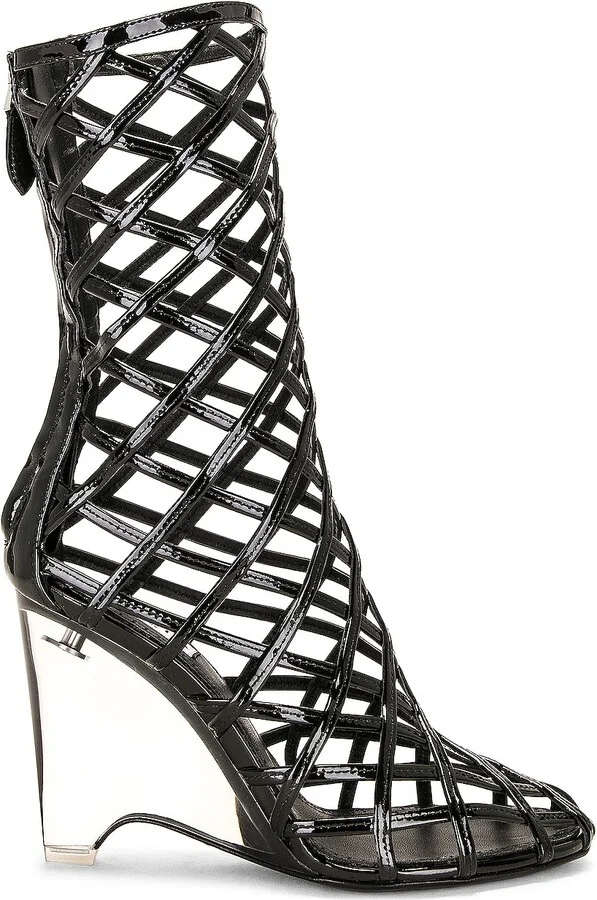 ALAÏA Wedge Boot in Black