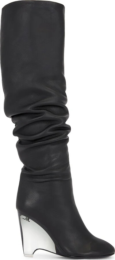ALAÏA Wedge Boots 100 in Black