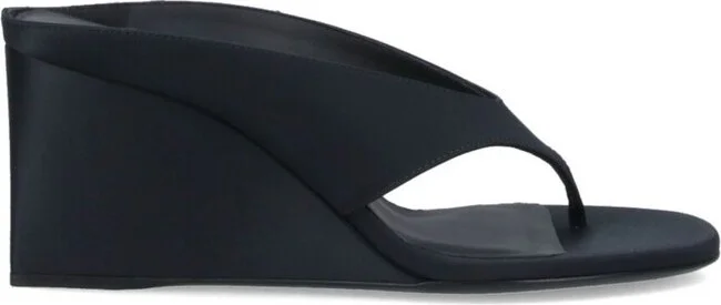 Alaïa Wedge Thong Sandals