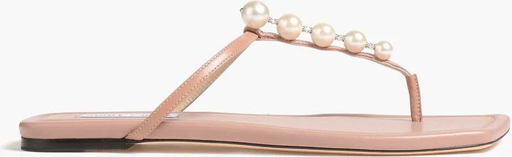 Alaina embellished leather sandals
