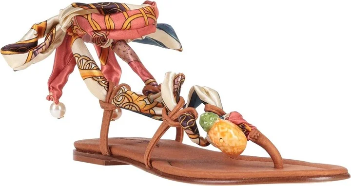 Alameda Turquesa Woman Thong sandal - Image 4