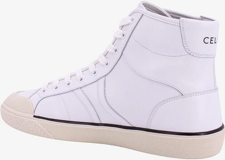 Alan AS-01 Leather High-Top Sneakers - Image 2