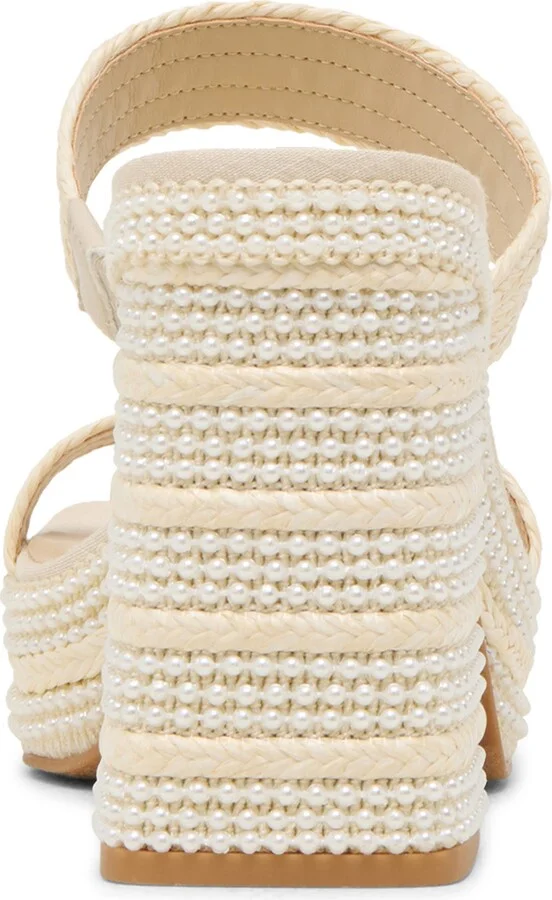 Alani Faux Pearl Platform Sandal - Image 4