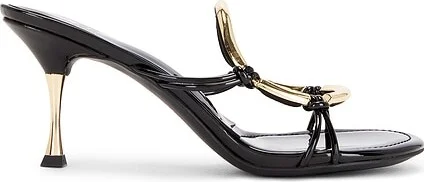 Black Patent Gold