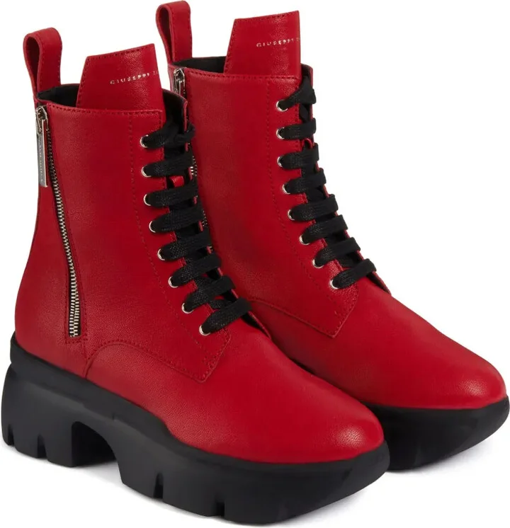 Alanis lace-up leather boots - Image 2