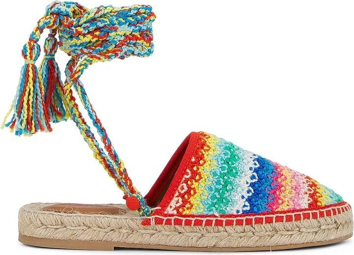 ALANUI Over the Rainbow Espadrille in Multi