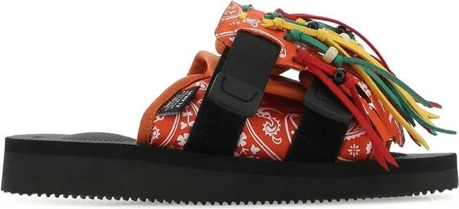 Alanui X Suicoke Fringed Open-Toe Sandals
