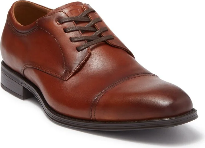 Alanzo Leather Cap Toe Derby