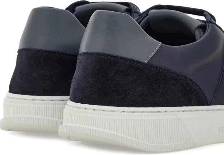 Alaska Gancio suede panelled lace-up sneakers - Image 3