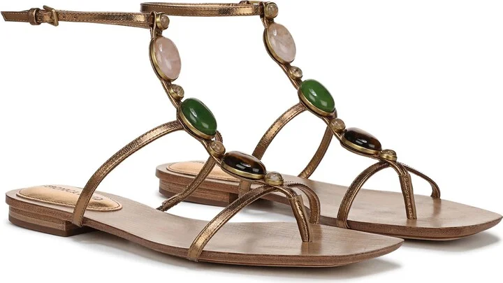 Alba Embellished Ankle Strap Sandal - Image 9