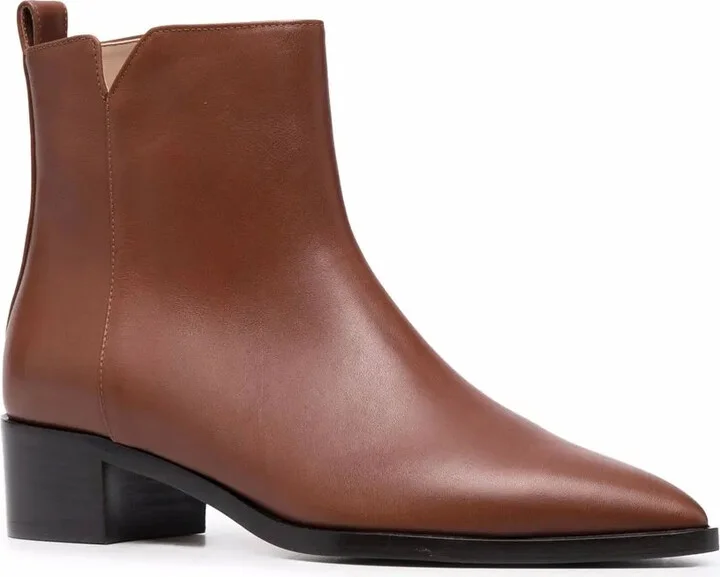 Alba leather ankle boots - Image 2